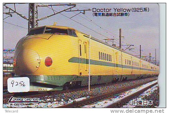 Telefonkarte  Japonaise Japan Train (9256) DAMPF Eisenbahn Trein Locomotive Zug Japon Japan Karte - Telefoni