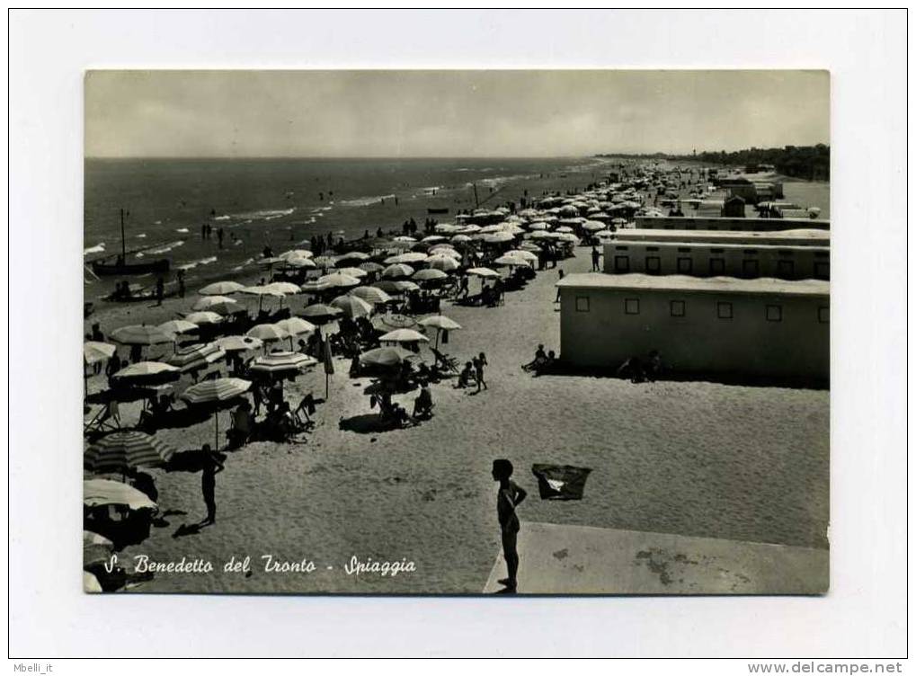 San Benedetto Del Tronto Spiaggia 1960 - Ascoli Piceno