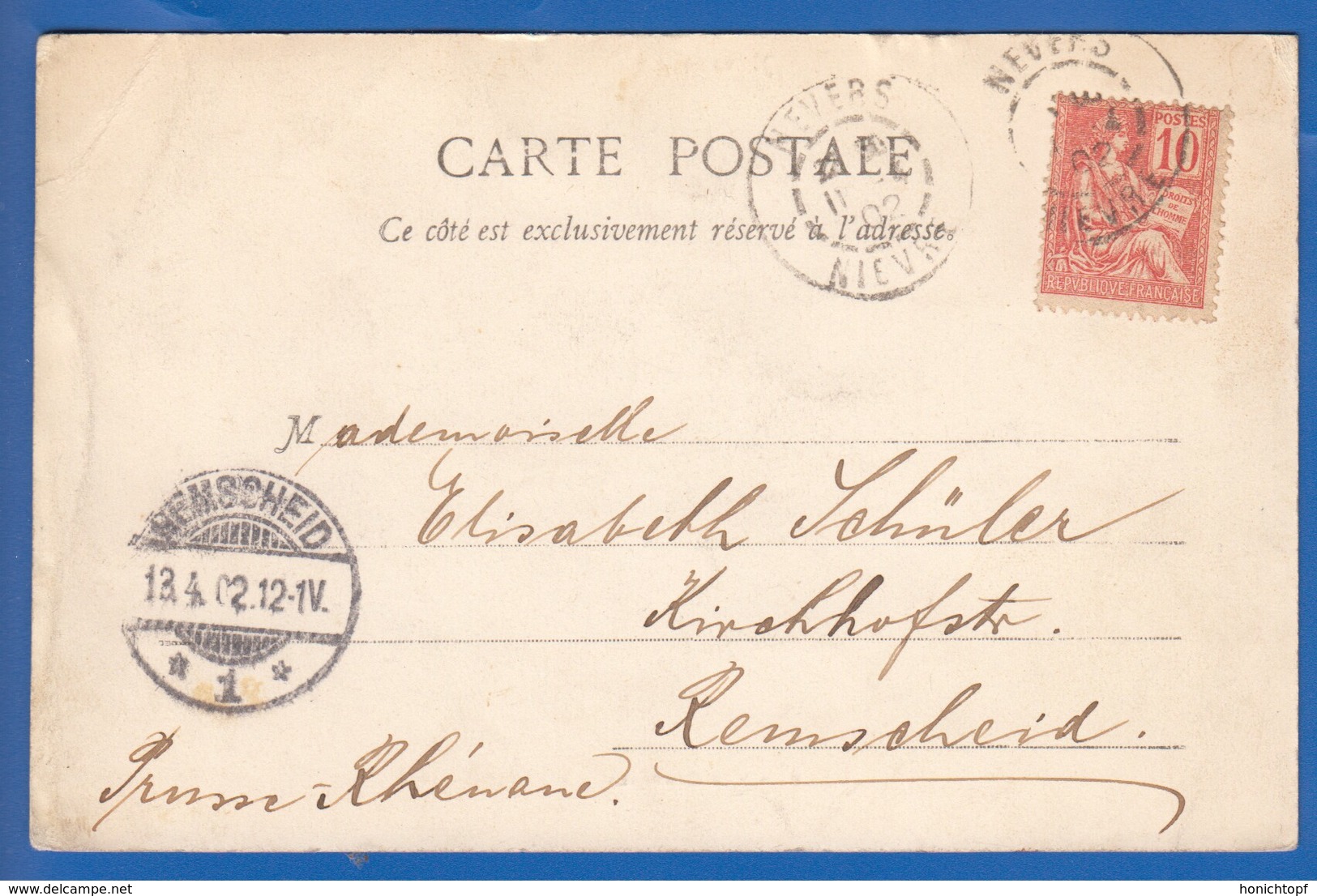 Frankreich; Nevers; Vue Generale; 1902 - Nevers