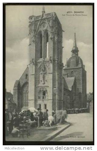 56 JOSSELIN - Les Tours De Notre Dame - Josselin