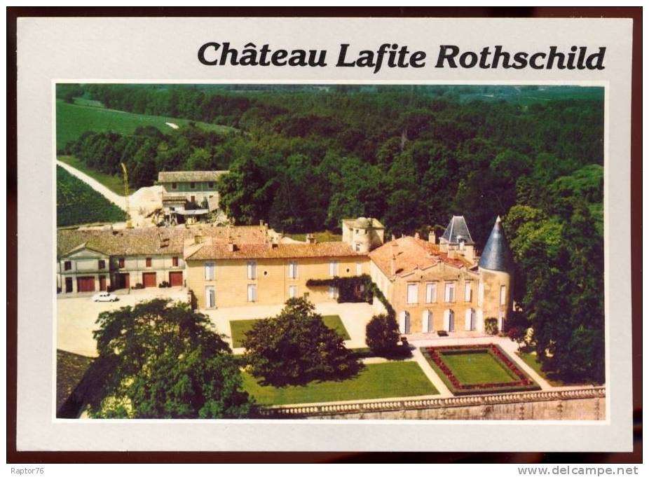 CPM  PAUILLAC  Château Lafite Rothschild  Vue Aérienne - Pauillac
