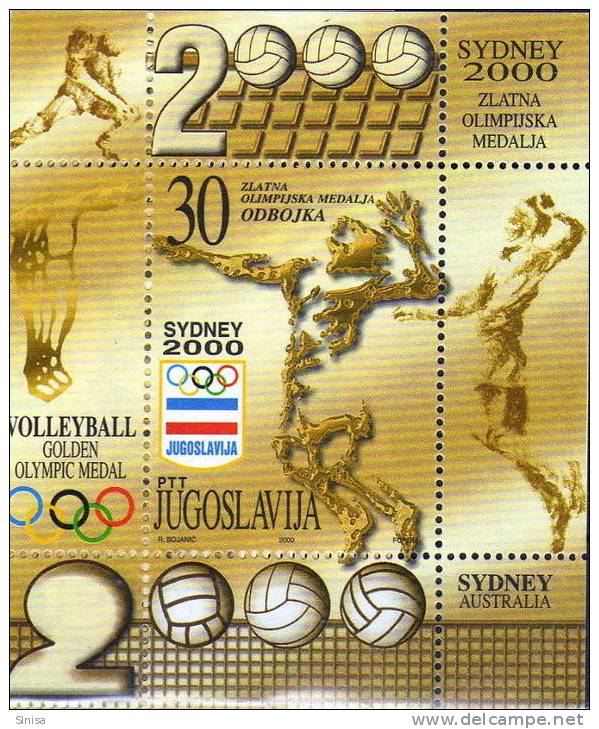 Olympic Games / Yugoslavia / Sydney 2000 / Volleyball Gold Medal - Zomer 2000: Sydney