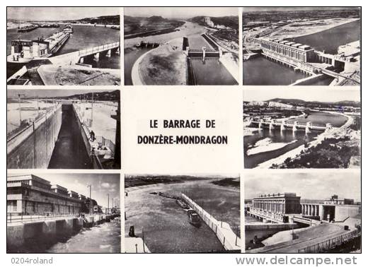 La Barrage De Donzère Mondragon - Donzere