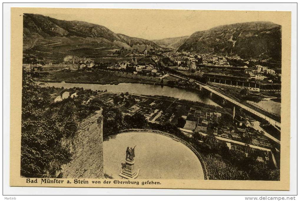 Allemagne BAD MUENSTER A. Stein  Vonder Ebernburg Gelchen - Bad Muenster A. Stein - Ebernburg