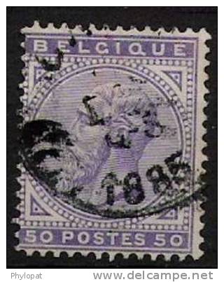 BELGIQUE 1883 N°41 @  Affaire 25% Cote - 1883 Leopold II.