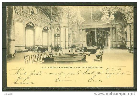 Monaco  -  Carte Postale De 1903 - Expédié Vers La Suisse - Briefe U. Dokumente