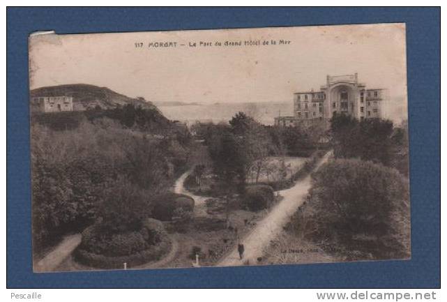 CP MORGAT - LE PARC DU GRAND HOTEL DE LA MER - LE DOARE CHATEAULIN - Crozon