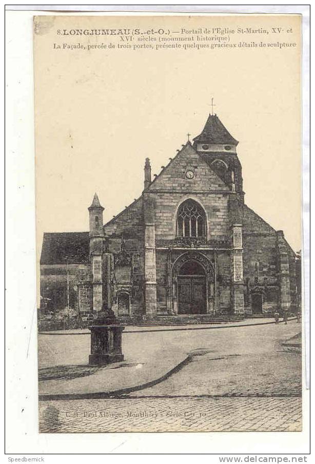 11916 Longjumeau Portail Eglise Saint Martin. Allorge , 8 - Longjumeau
