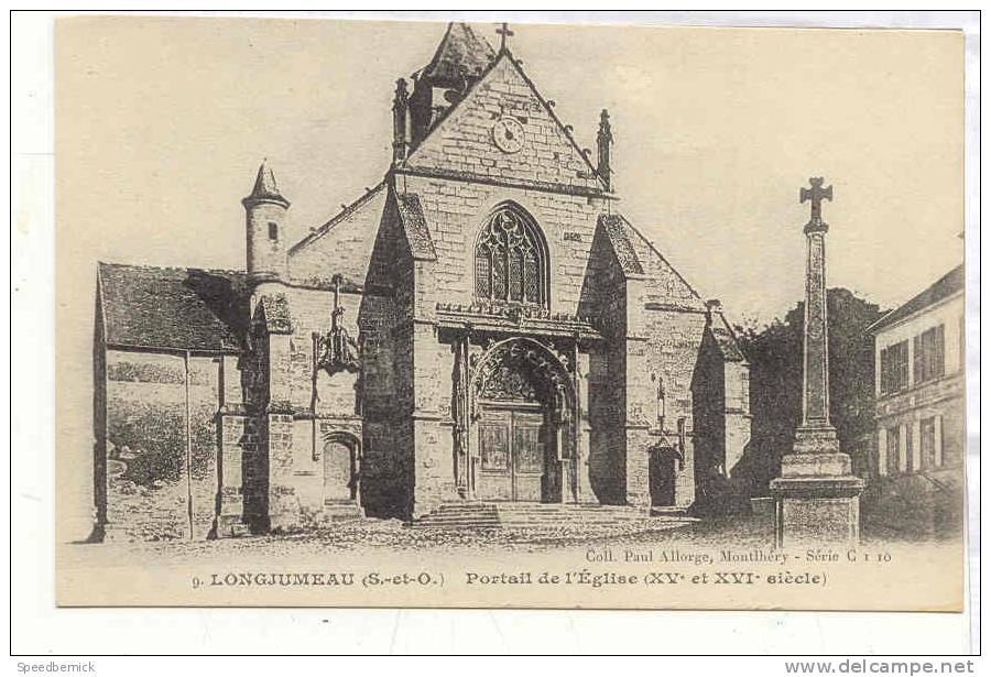 11915 Longjumeau Portail Eglise  Allorge , 9 Série C1 10 - Longjumeau
