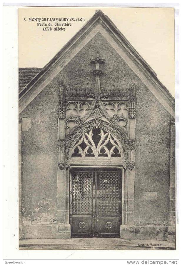 11913 Montfort L'amaury Porte Du Cimetiere . 8 Wairant - Montfort L'Amaury