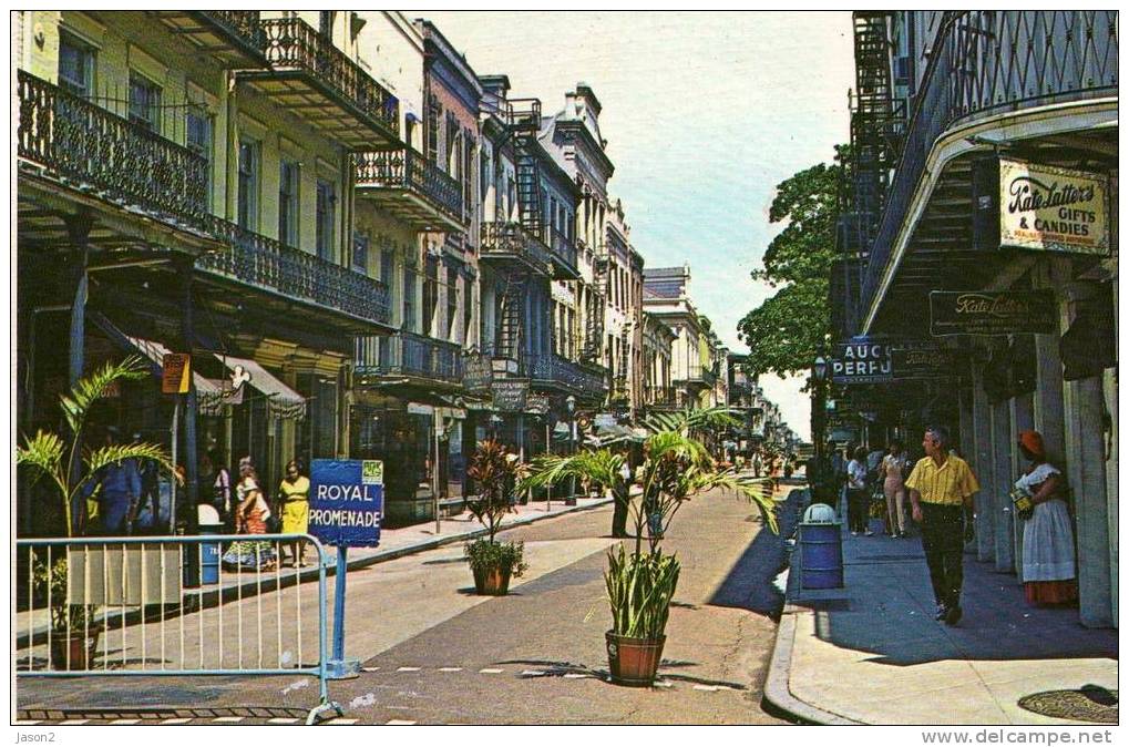 CPM ROYAL STREET PROMENADE (quartier Francais) - New Orleans