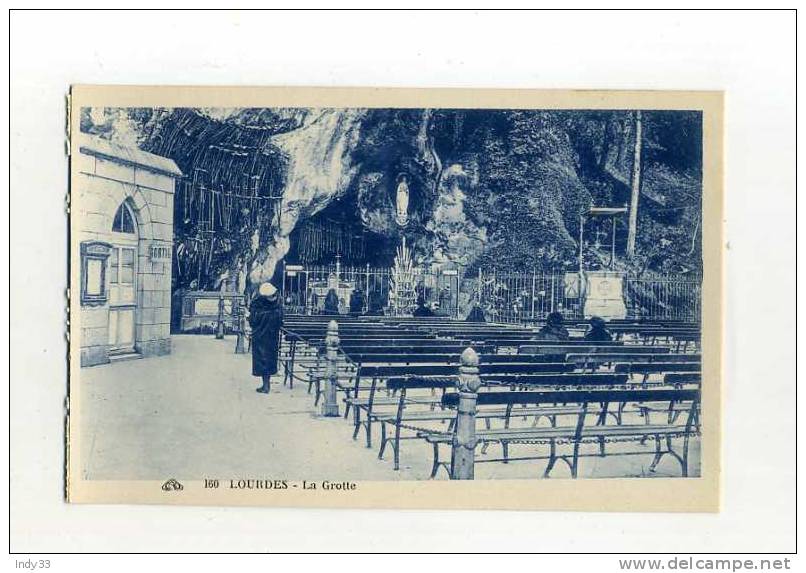 - LOURDES . LA GROTTE . - Luoghi Santi