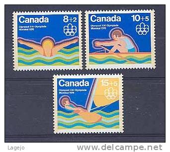 CANADA 0556/58 Jeux Olympiques Montréal 1976 - Neufs