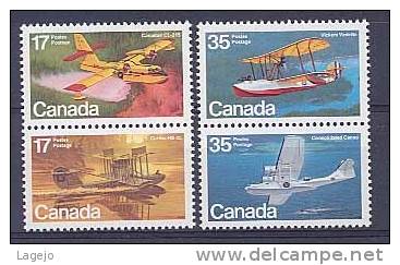 CANADA 0721/24 Aviation - Hydravions - Neufs