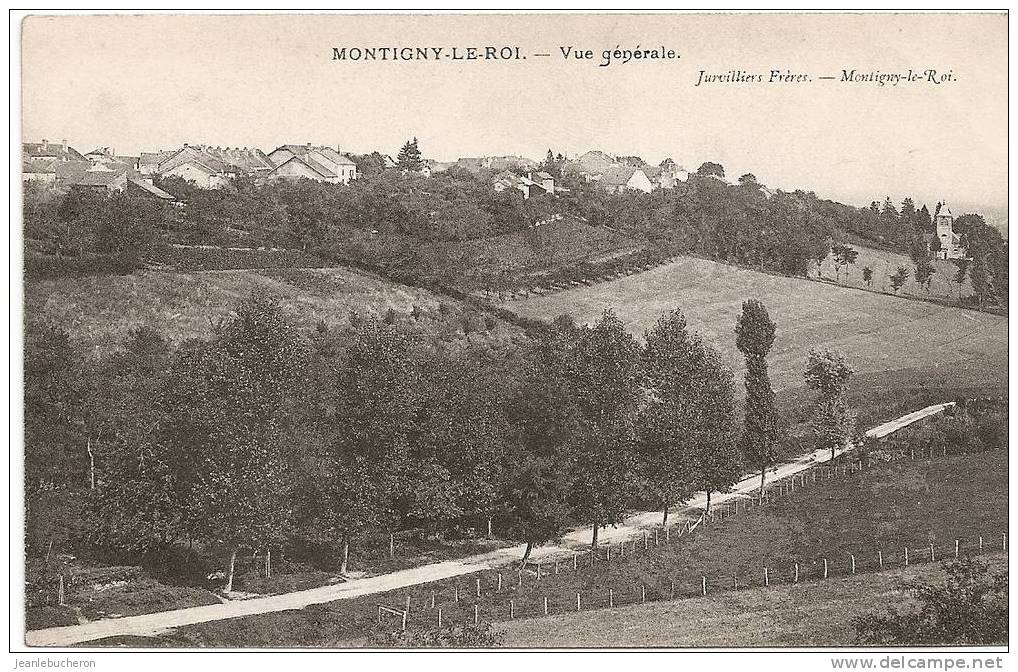 C.P.A    (  MONTIGNY- LE - ROI -  " Vue Générale " 3 ) - Montigny Le Roi