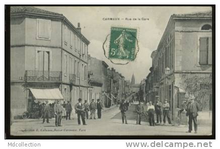 81 CARMAUX Rue De La Gare - Carmaux