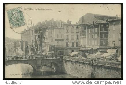 81 CASTRES La Quai Des Jacobins - Castres