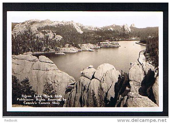 Real Photo Postcard South Dakota USA Sylvan Lake Black Hills  - Ref 197 - Altri & Non Classificati
