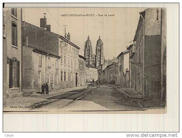 SAINT-NICOLAS-DU-PORT. - Rue De Laval. - Saint Nicolas De Port