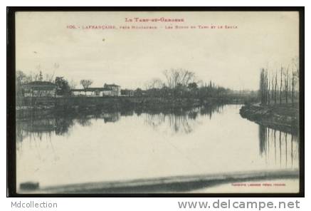 82 LAFRANCAISE-LUNEL Les Bords Du Tarn Et Le Saula - Lafrancaise