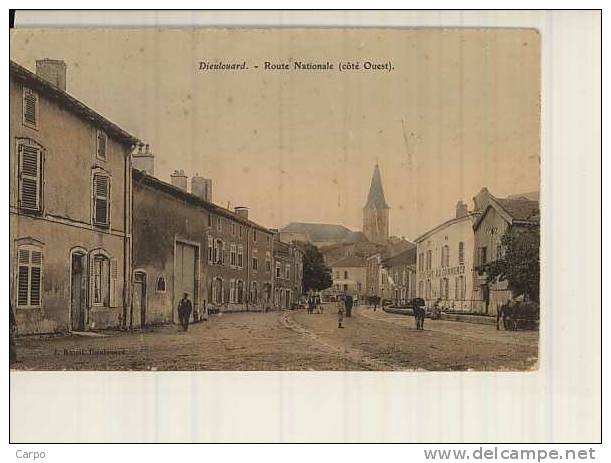 DIEULOUARD. - Route Nationale (coté Ouest) - Dieulouard