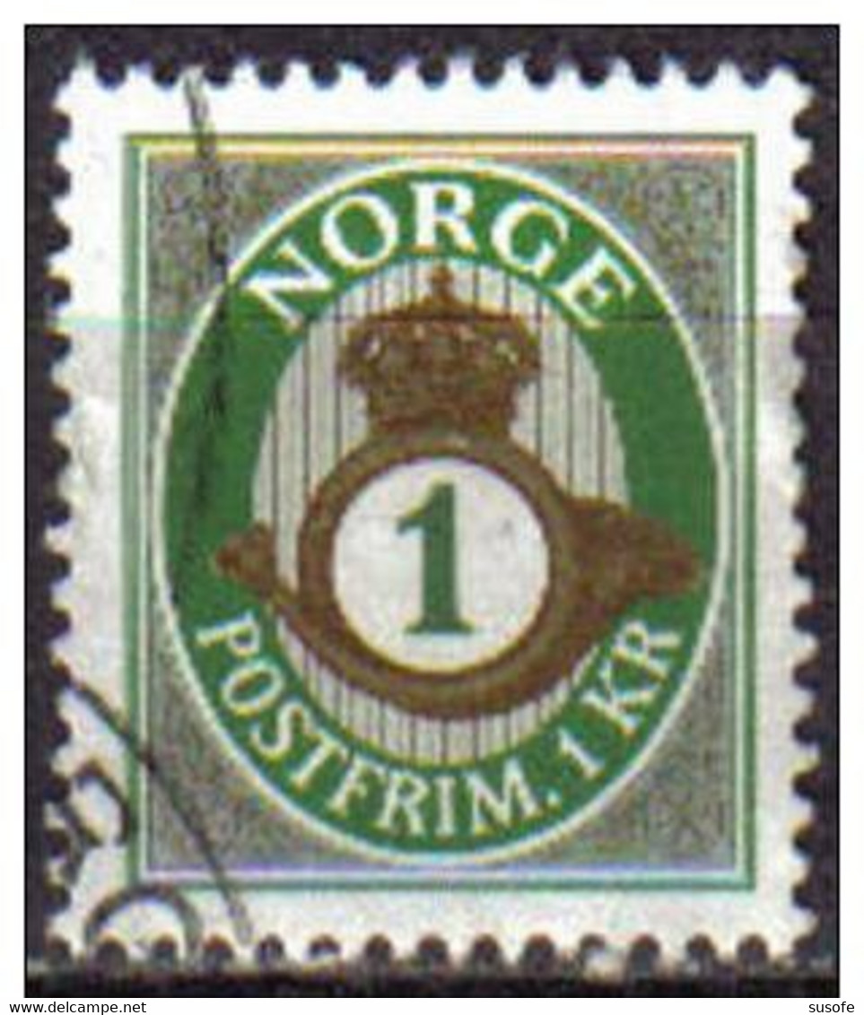 Noruega 2001 Scott 1283 Sello º Post Horn Cuerno Tipo 1893 Michel 1380 Yvert 1329 Norway Stamps Timbre Norvège Briefmark - Gebruikt