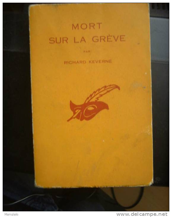 Livre Le Masque De Richard Keverne " Mort Sur La Grève " N°587 Année 1957 - Le Masque