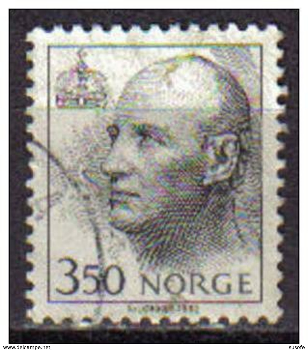 Noruega 1993 Scott 1008 Sello º Rey King Harald V Michel 1117y Yvert 1074 Norway Stamps Timbre Norvège Briefmarke - Used Stamps