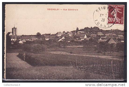 YONNE - Seignelay - Vue Générale - Seignelay