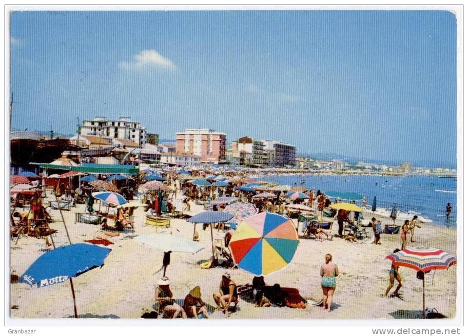 CIVITANOVA MARCHE, LA SPIAGGIA, VG 1979, ANIMATA - Macerata