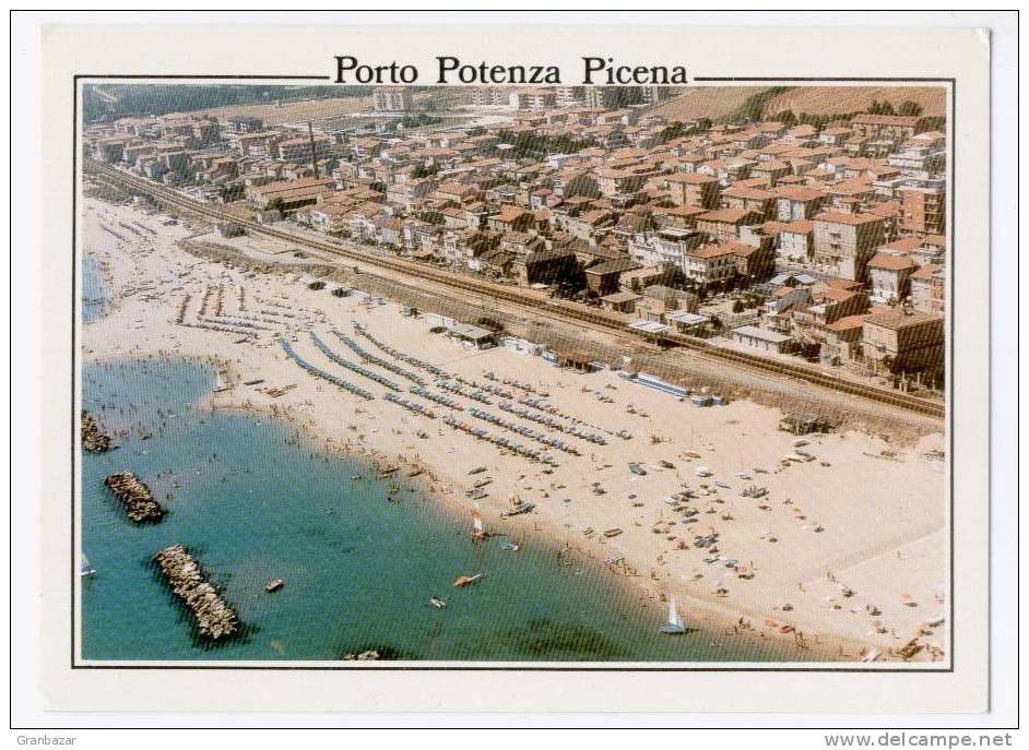 PORTO POTENZA PICENA,  PANORAMA, VG 1996 - Macerata