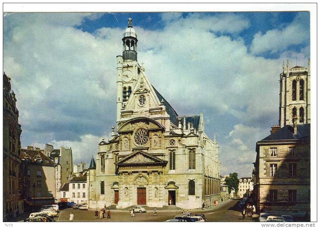 CpE2297 - Place Sainte Geneviève - St Etienne Du Mont Et La Tour Clovis - (75 - Paris) - Distretto: 15