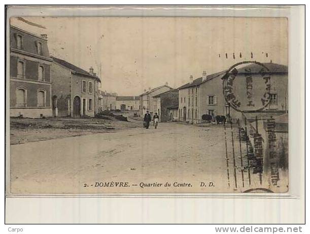 DOMÈVRE. - Quartier Du Centre. - Domevre En Haye