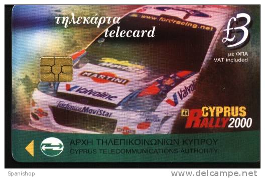 CYPRUS RALLY CARLOS SAINZ, TELEFONICA, CASTROL OIL, MARTINI - Cars