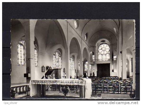 89 LAROCHE MIGENNES Eglise Du Christ Roi, Intérieur, Ed CIM 1108, CPSM 9x14, 195? - Migennes