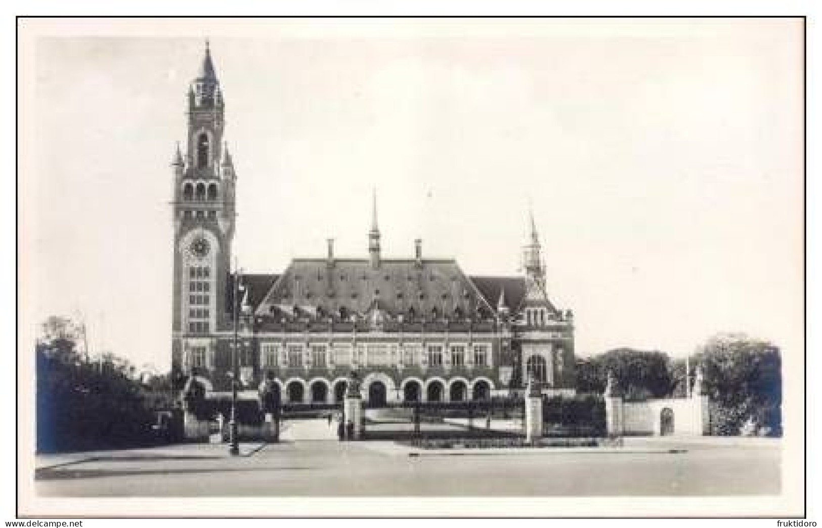 AKNL The Netherlands Postcards Den Haag Peace Palace - Canal Prinsessegracht - Restauration Of The Municipal Museum - Collezioni E Lotti