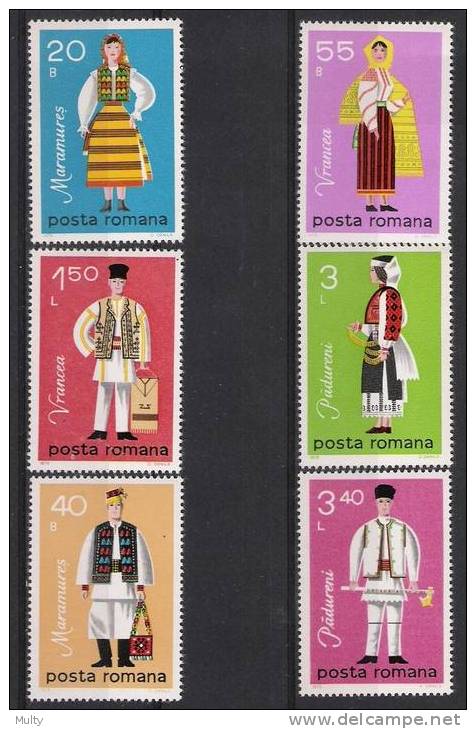 Roemenie Y/T 2745 /  2750 (**) - Unused Stamps