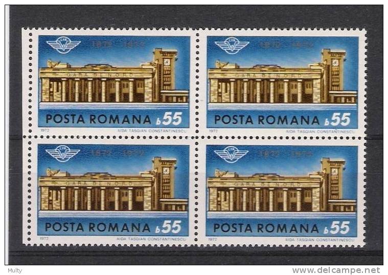 Roemenie Y/T 2697 (**) In Blok Van 4. - Unused Stamps