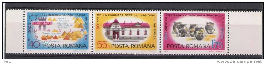 Roemenie Y/T 3139 / 3141 (**) - Unused Stamps