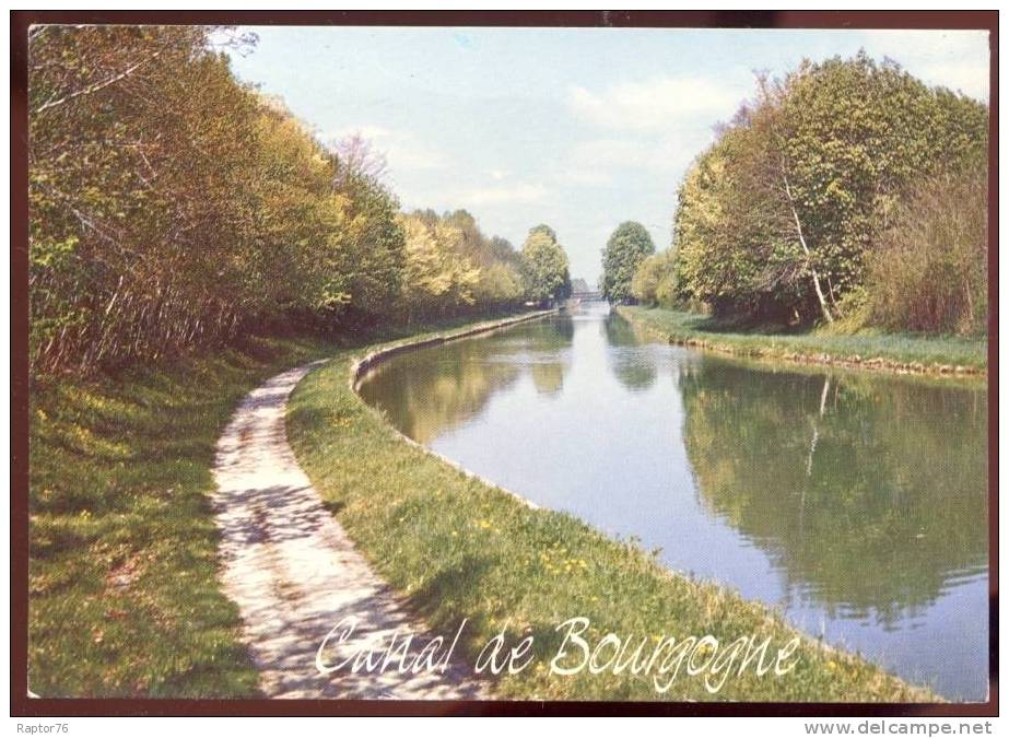 CPM  LE CANAL DE BOURGOGNE - Bourgogne