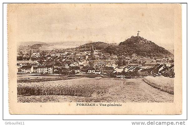 FORBACH   -   ** VUE GENERALE **      -    Editeur :P.BONNEVIE De Metz - Forbach