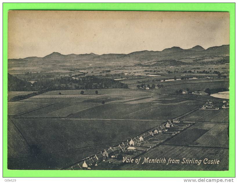 VALE OF MENTEITH, SCOTLAND - FROM STIRLING CASTLE - VALENTINE´S PLATOTYPE SERIES - - Perthshire