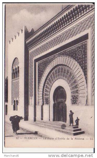 ALGERIE.TLEMCEN.LA PORTE D ENTREE DE LA MEDERSA - Tlemcen