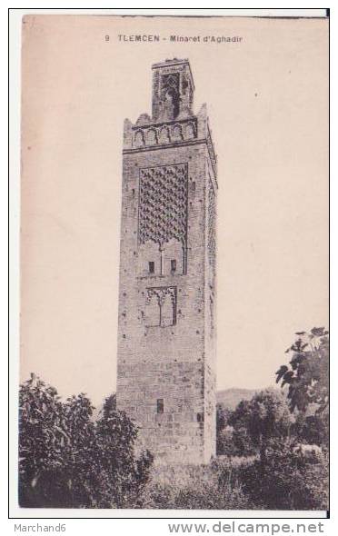 ALGERIE.TLEMCEN.MINARET D AGHADIR - Tlemcen