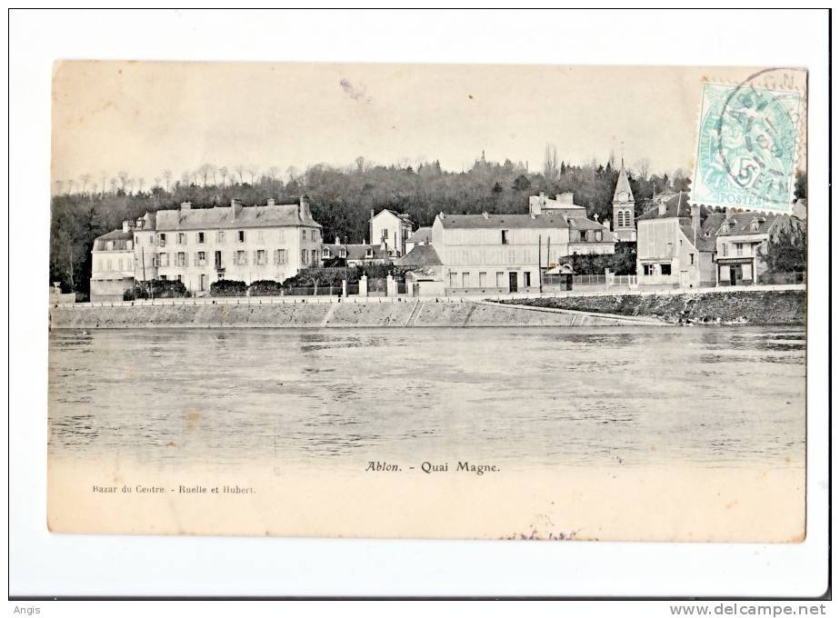 CPA---94----Ablons Sur Seine----QUAI MAGNE - Ablon Sur Seine