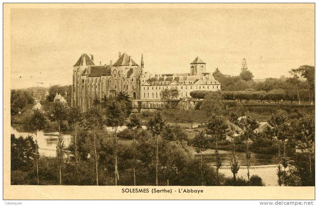 CPA Solesmes - L'Abbaye - Solesmes