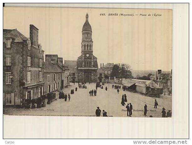 ERNÉE. - Place De L'église. - Ernee