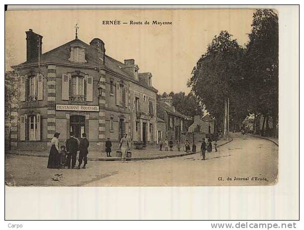 ERNÉE. - Route De Mayenne. - Ernee