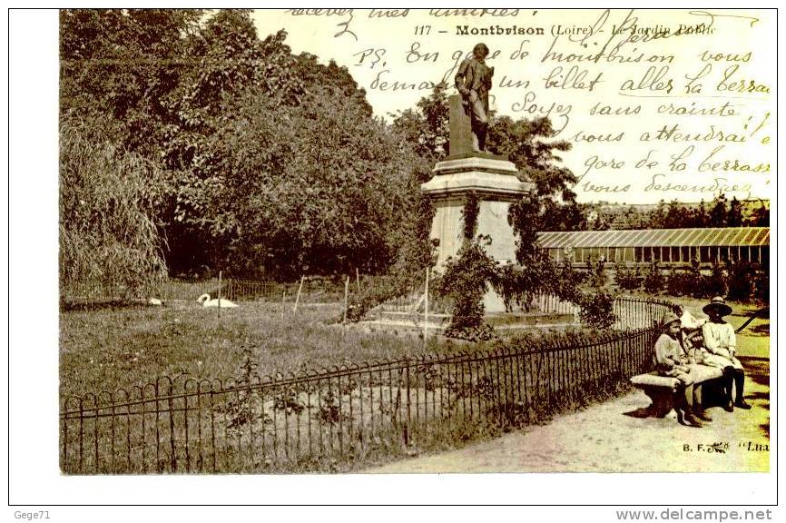 Montbrisson - Le Jardin Public - Montbrison