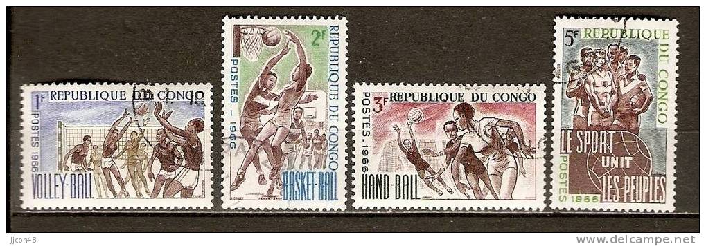 Congo 1966 Sport  (o) - Oblitérés